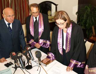 Hukukular yemin etti 